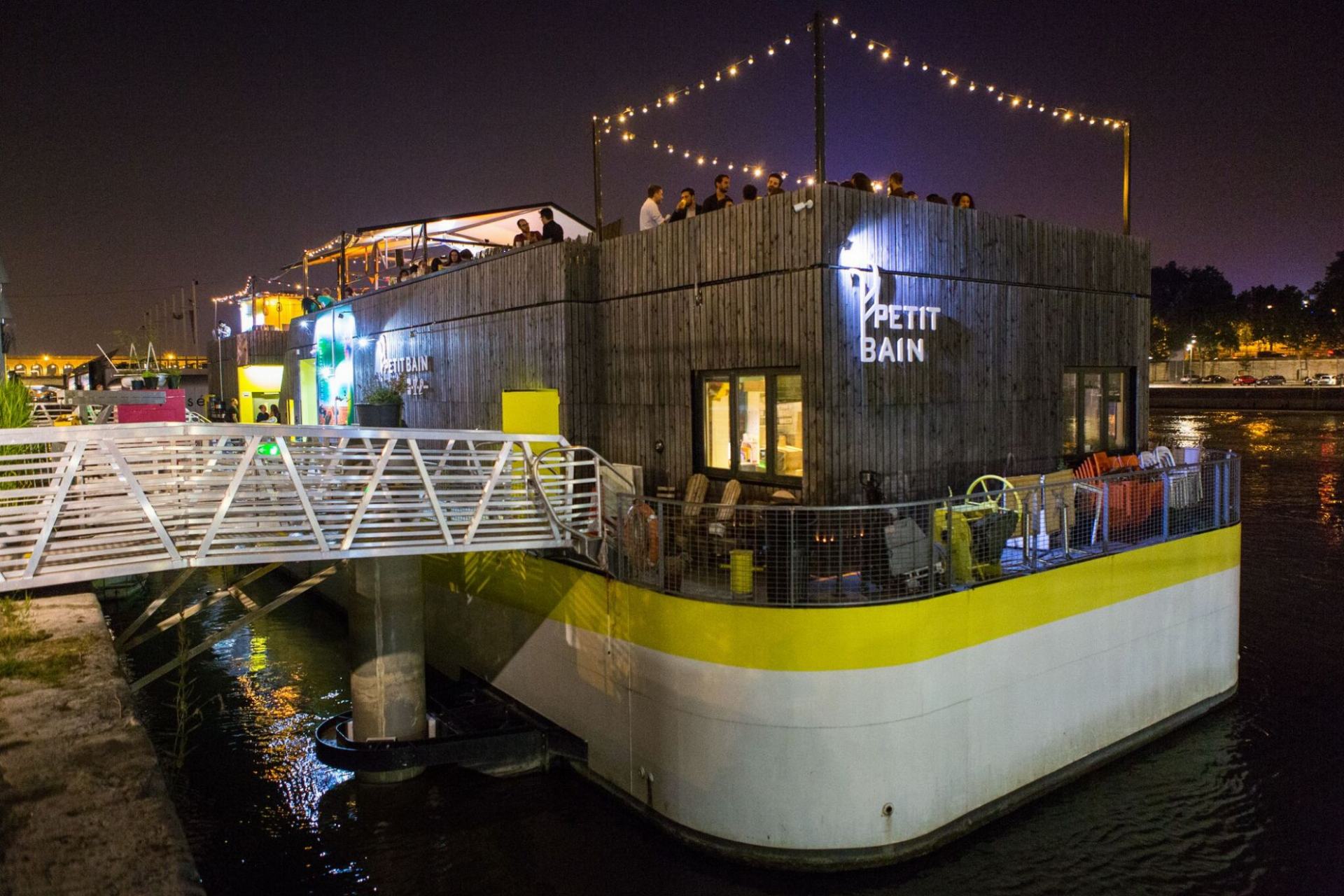 Petit Bain – Barge on the Seine